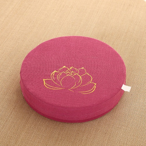 Coussin Japonais pour S’asseoir Rouge
