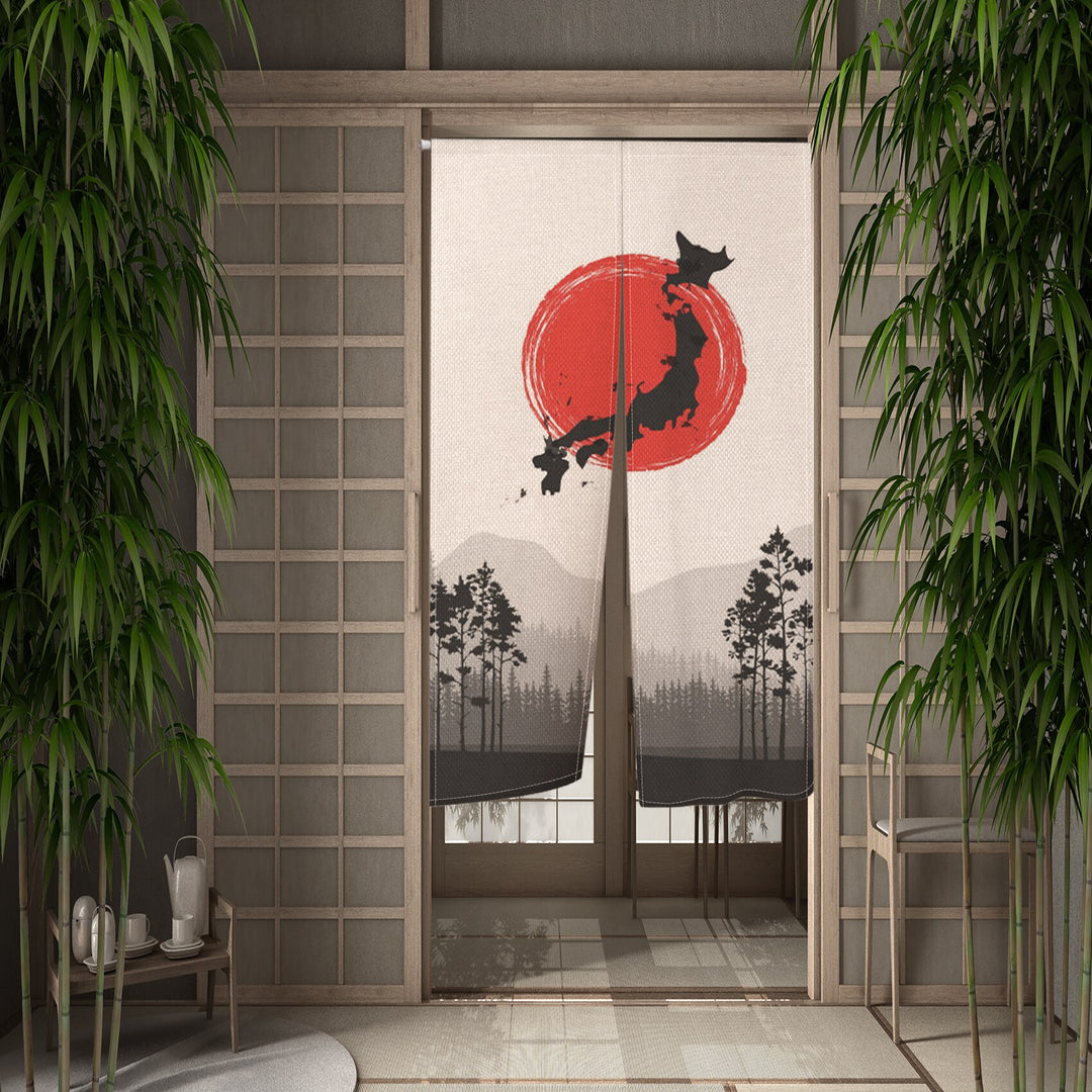 Rideau Japonais pour Placard