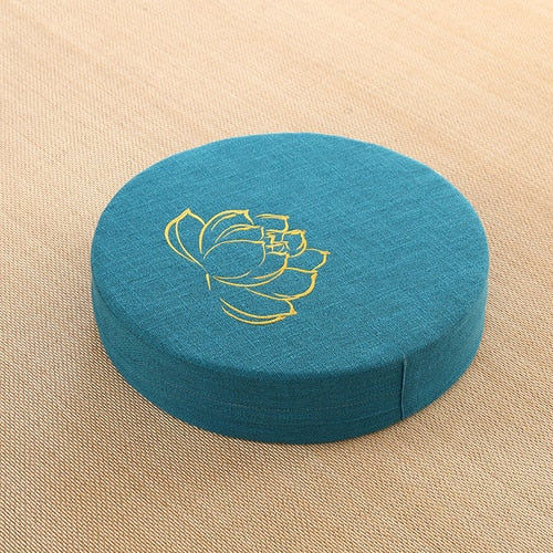 Coussin Japonais pour S’asseoir Bleu
