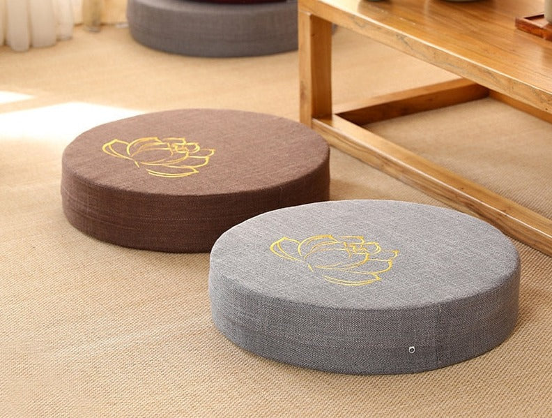 Japanisches Kissen zum Sitzen