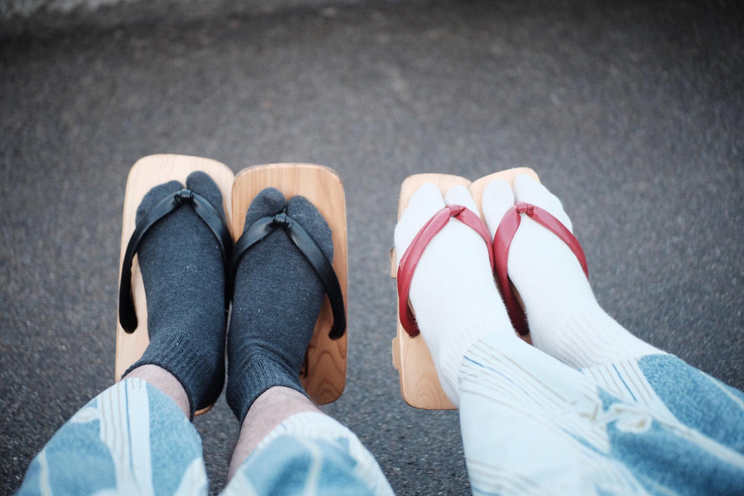 Geta japonaise en bois