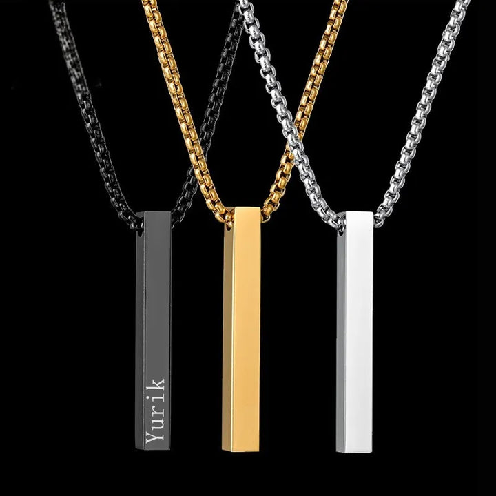Japanese Personalized Pendant Necklace