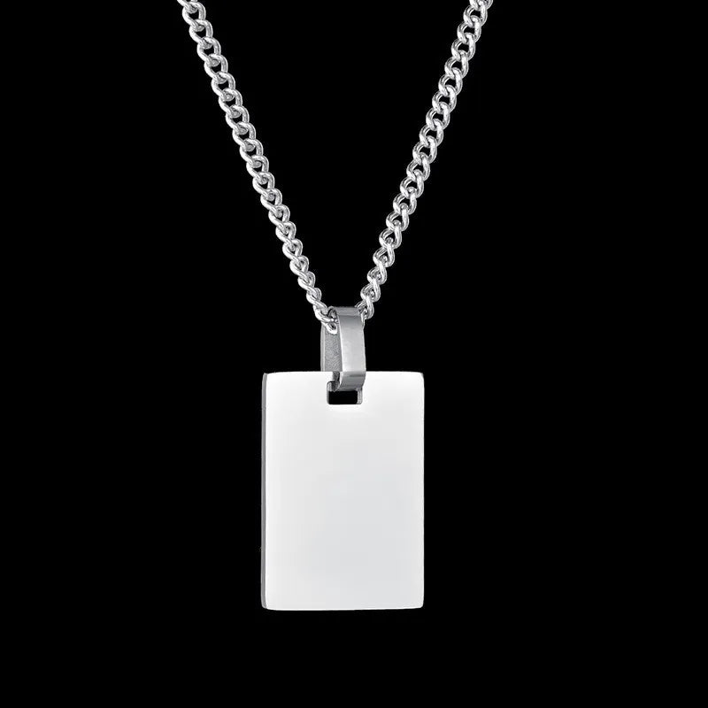Personalized Engraved Japanese Necklace