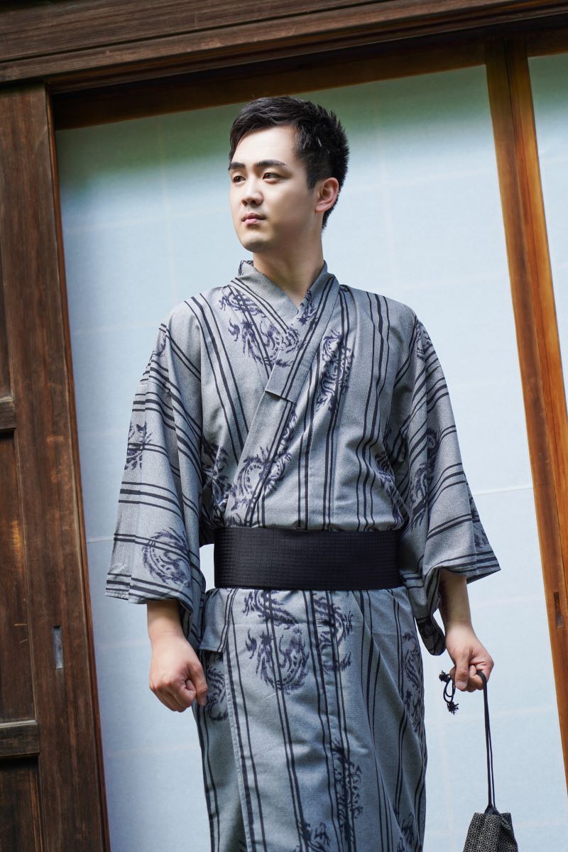 Kimono Homme Simple Élégant