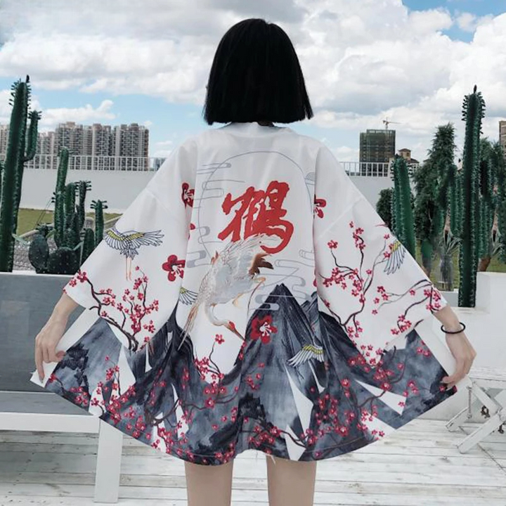 Japanische Kimono-Jacke für Damen