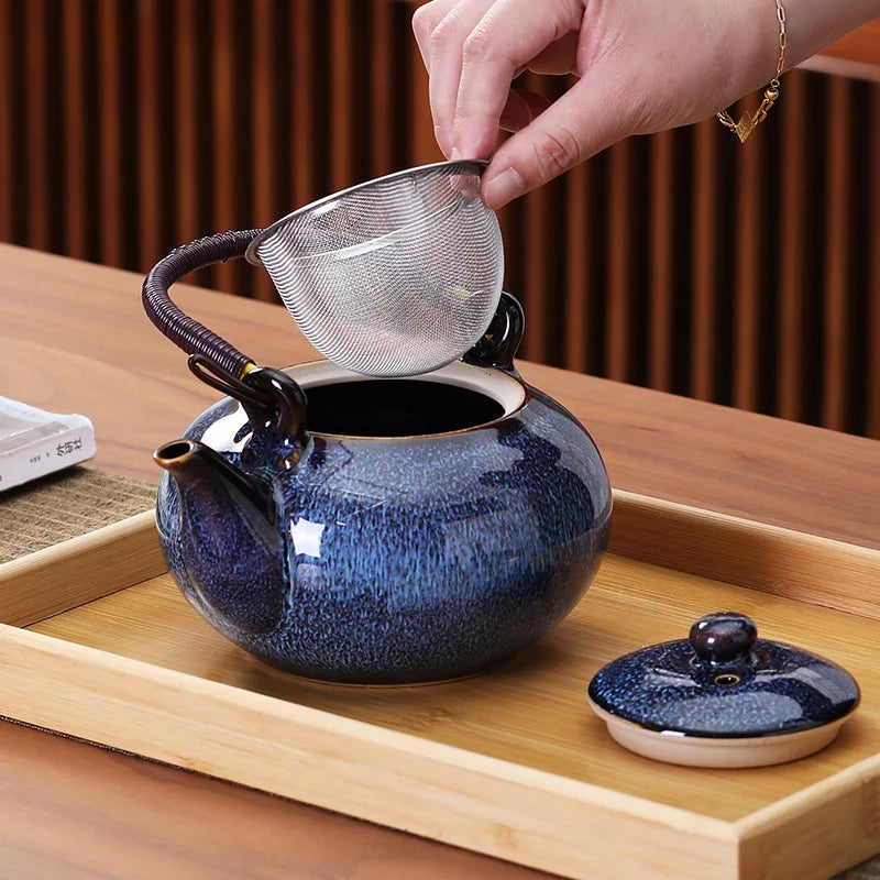 Japanese Minimalist Plain Tea Set | Tenko