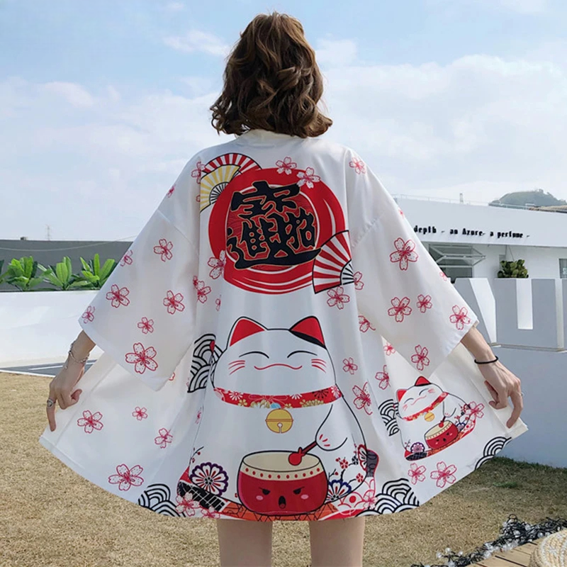 Veste Légère Kimono Femme