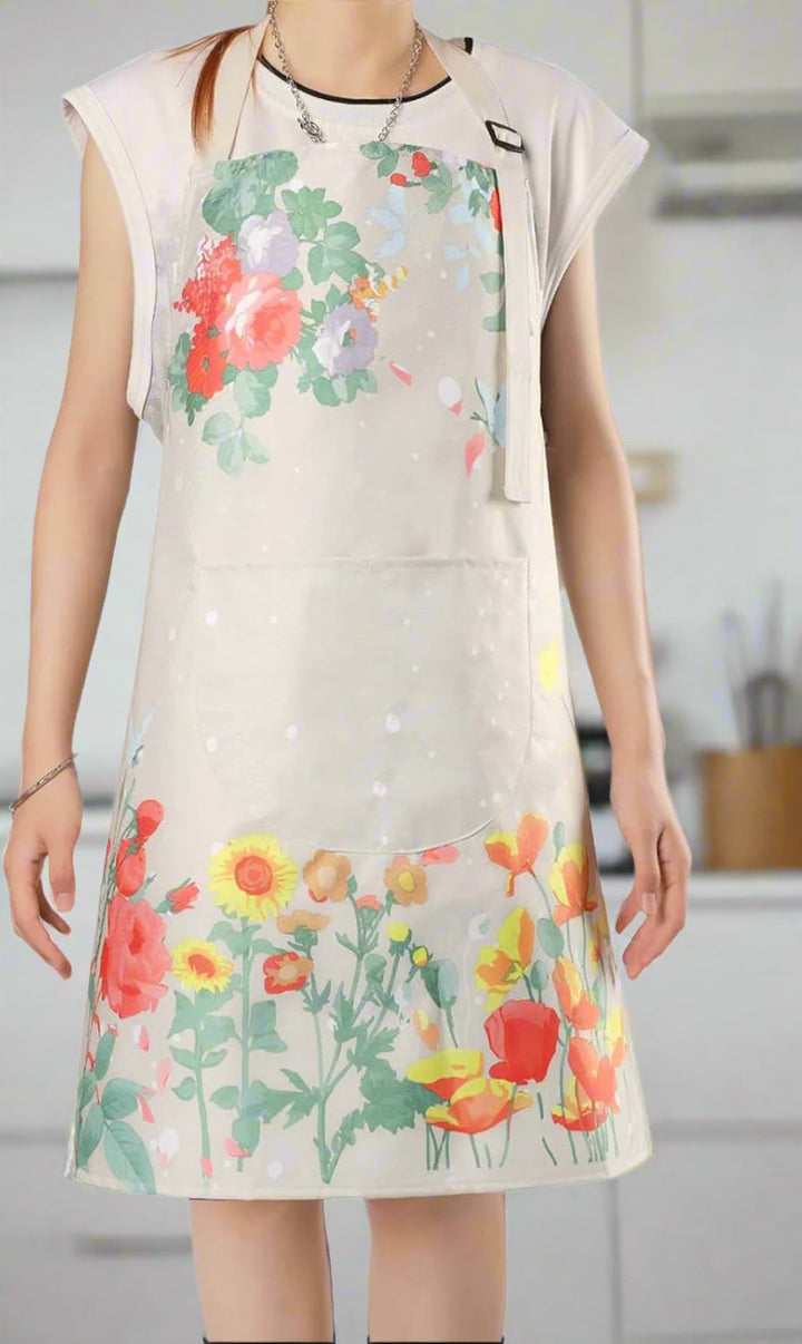 Japanese Flower Apron
