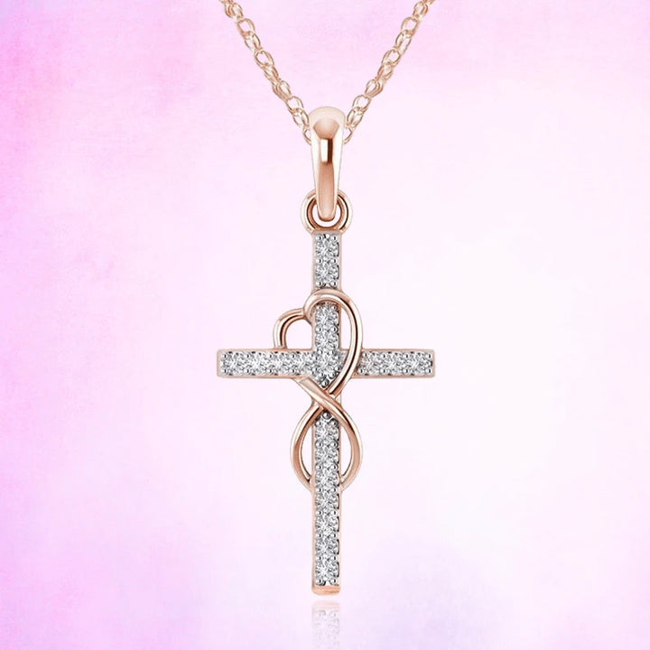 Collier Croix Infini Japonais