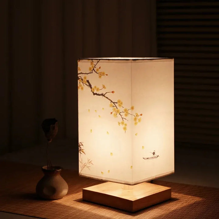 Japanische Nachttischlampe