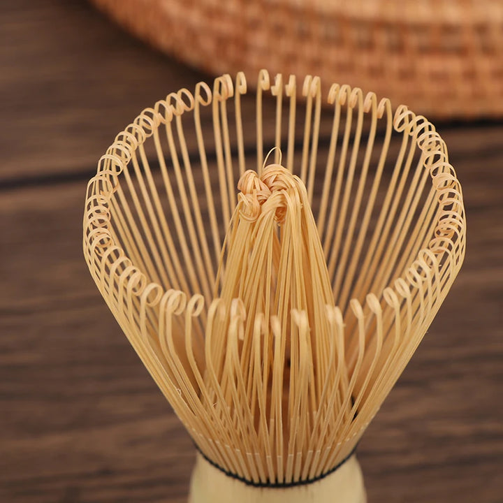 Accessoires à Matcha 4 Pièces bambou