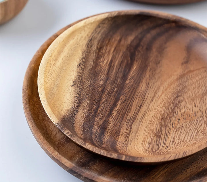 Assiette japonaise bois chic