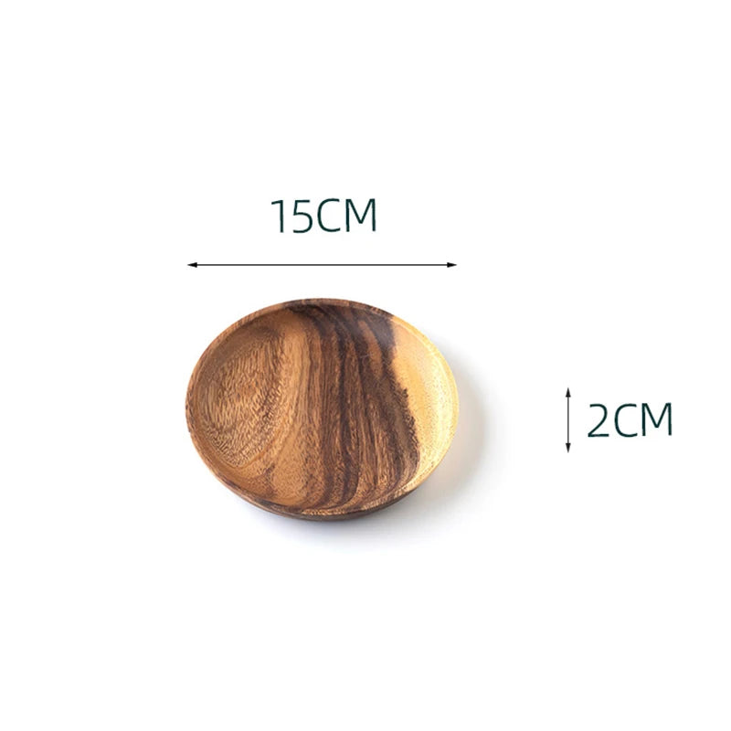 Assiette japonaise bois qualifié