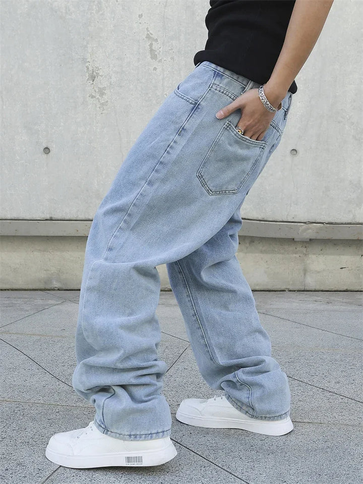 Baggy Streetwear Japonais Bleu