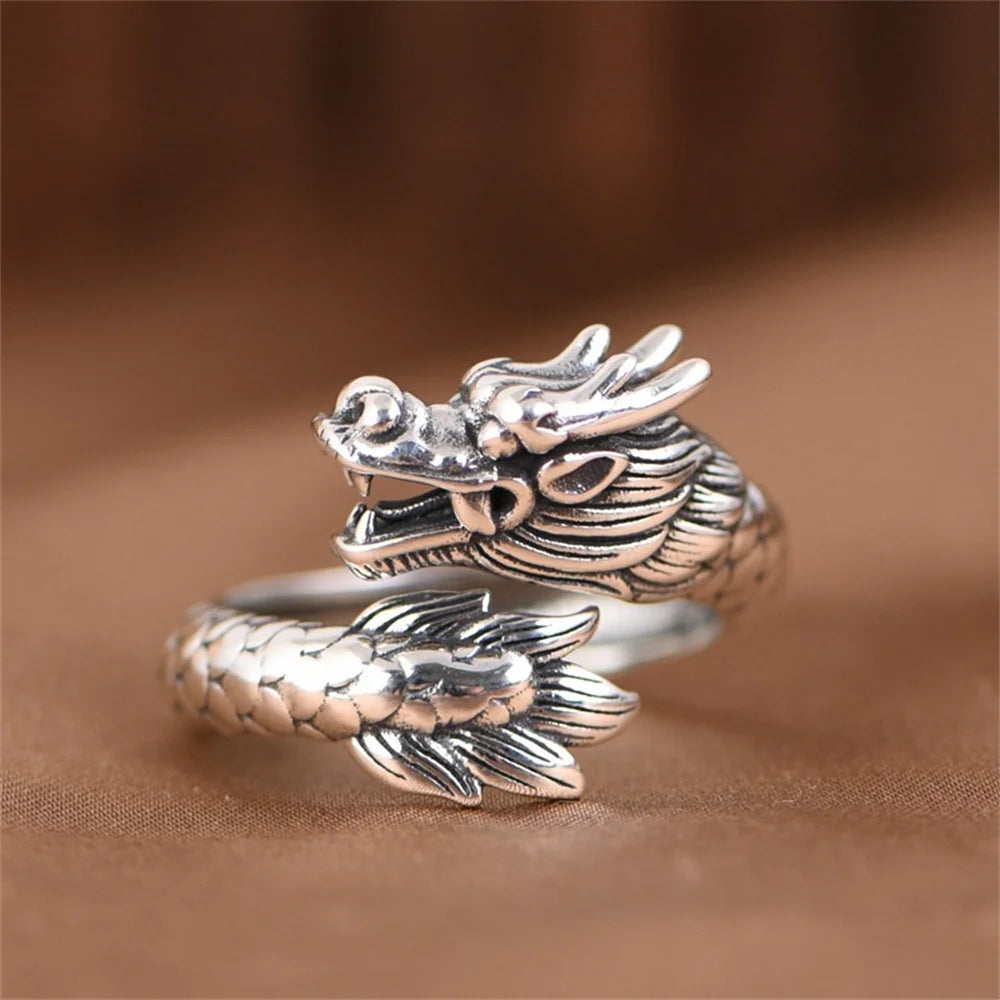 Bague Japonaise Motif Dragon
