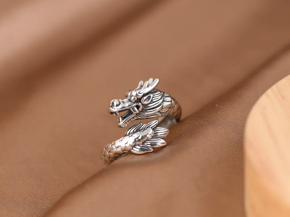 Bague Japonaise Motif Dragon chic