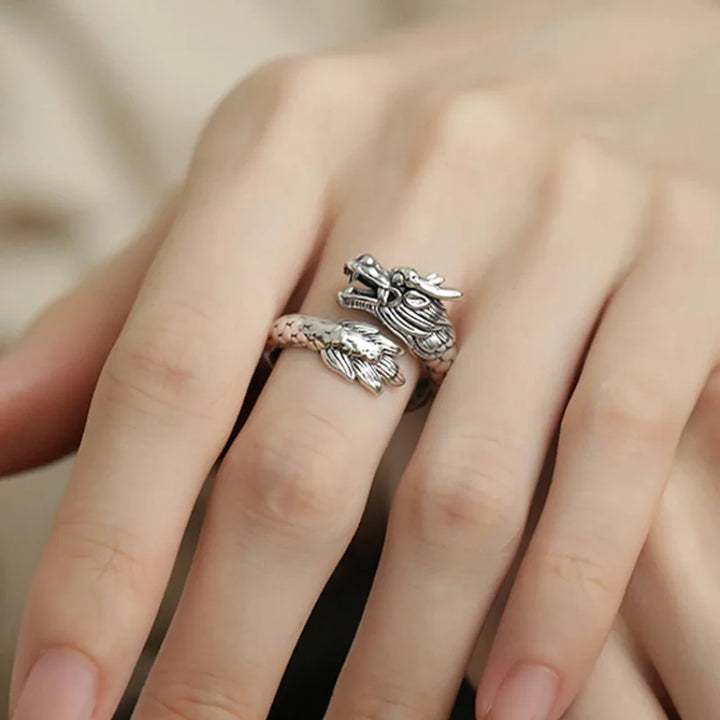 Bague Japonaise Motif Dragon tendance