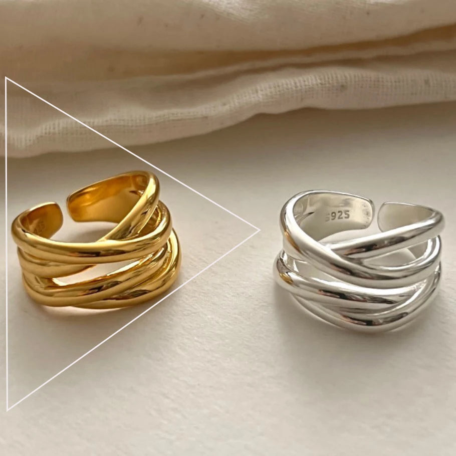 Bague Japonaise Multicouches chic