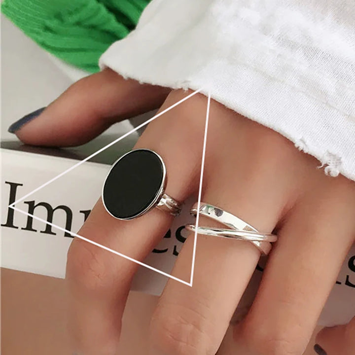 Bague Japonaise Punk en Argent Sterling chic