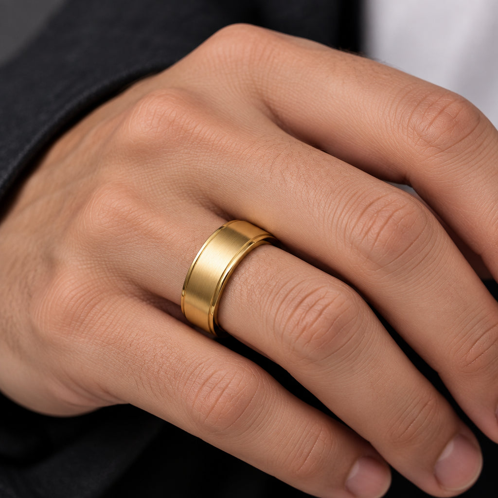 Bague Rotative Japonaise Personnalisée unique