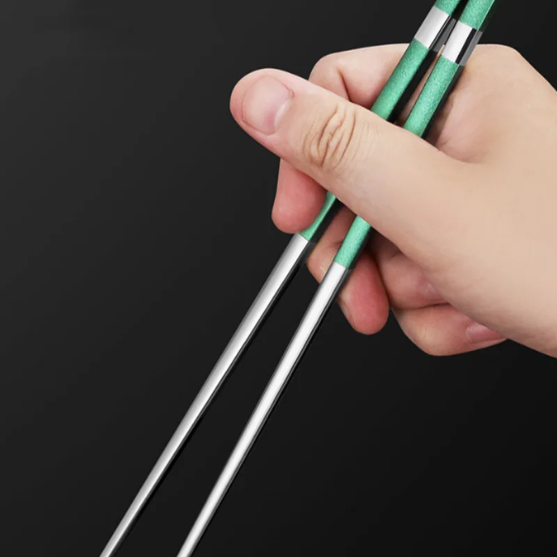 Baguette Japonaise en Inox Colorée 