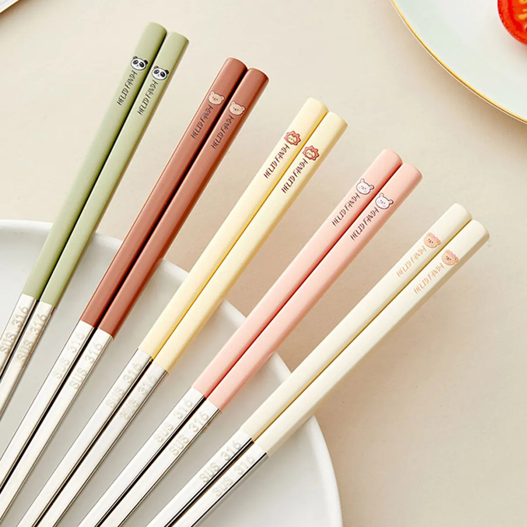 Baguette Japonaise en Inox avec Etui 