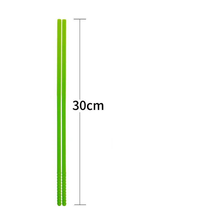 Baguette Japonaise en Silicone Colorée Verte
