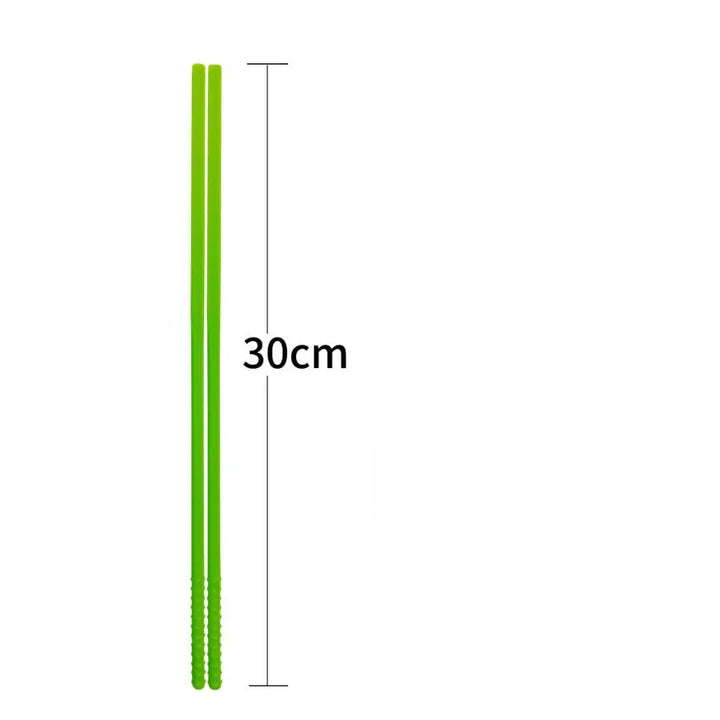Baguette Japonaise en Silicone Colorée Verte
