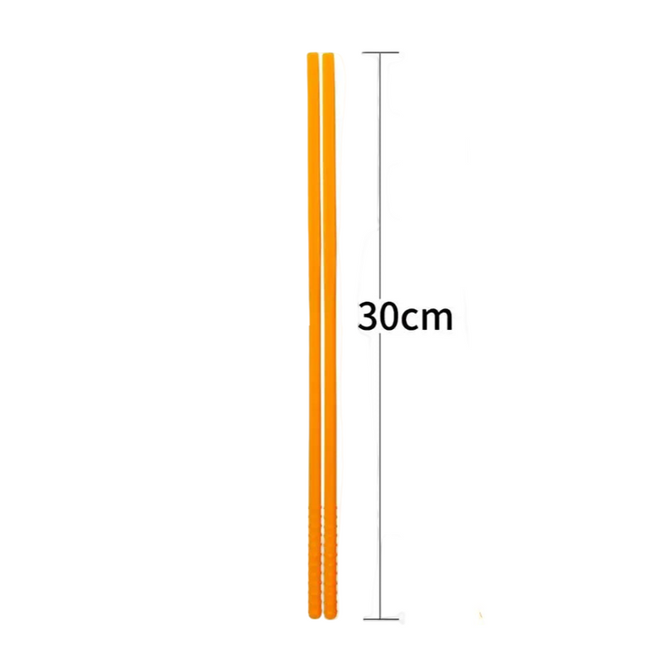 Baguette Japonaise en Silicone Colorée orange