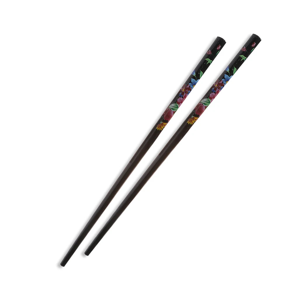 Baguette cheveux japonaise en bois naturel authentique