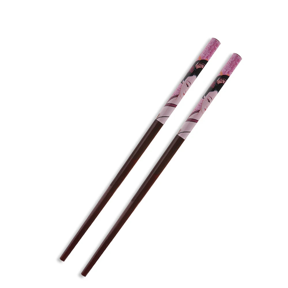 Baguette cheveux japonaise en bois naturel intemporelle