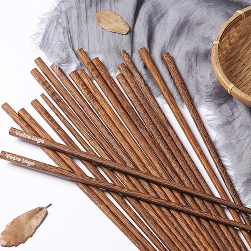 Baguettes Japonaises en Bois Personnalisables