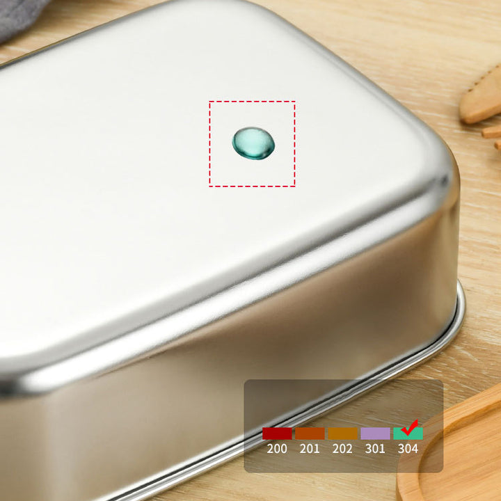 Boîte Bento Personnalisable en Inox 304