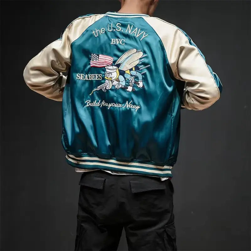 Bomber Femme Imprimé Japonais artistique