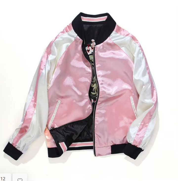 Bomber Femme Japonais élégant