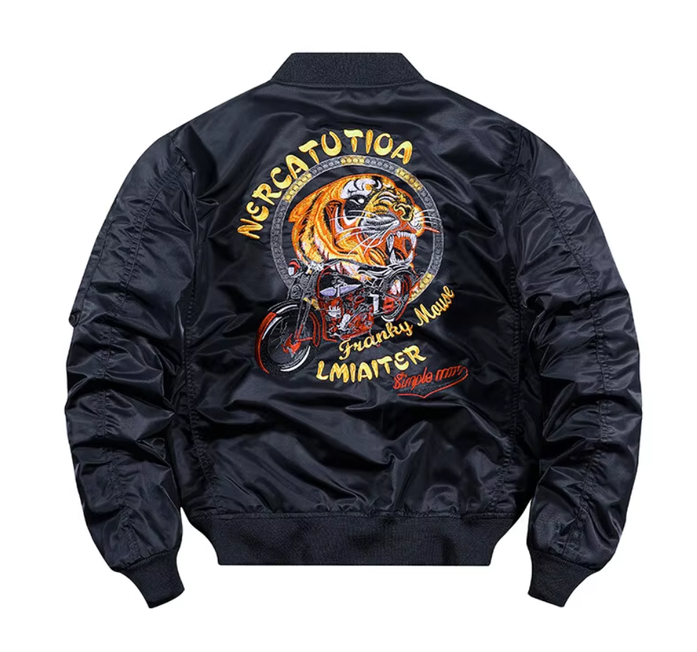 Bomber Japonais Tête de Tigre