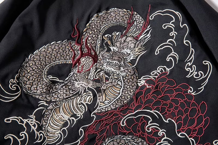 Bomber Motif Japonais tendance