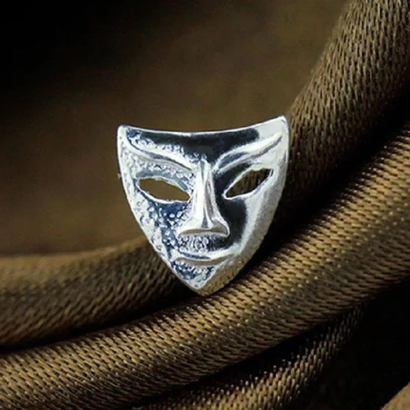 Boucle d'Oreilles Japonaise Masque Oni