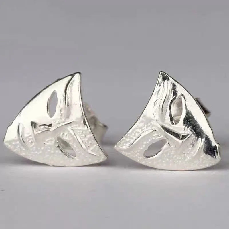Boucle d'Oreilles Japonaise Masque Oni Chic