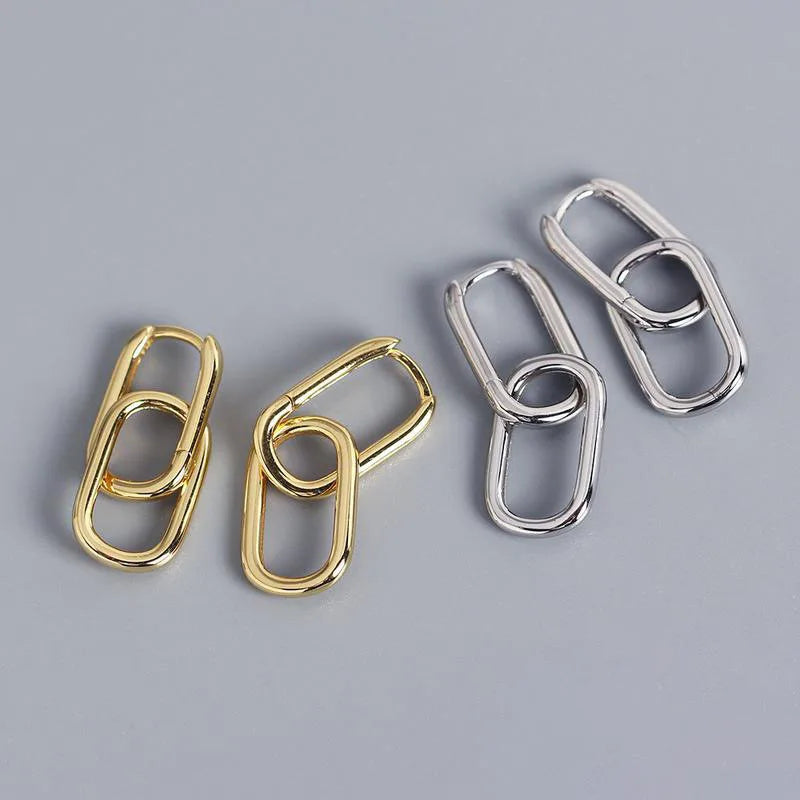 Boucles d’Oreilles Géométriques Japonaises chic