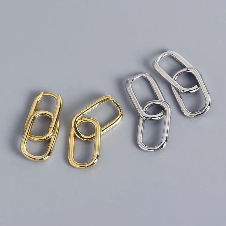 Boucles d’Oreilles Géométriques Japonaises chic