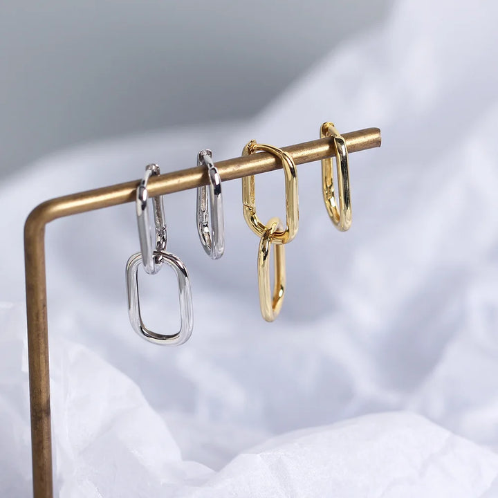 Boucles d’Oreilles Géométriques Japonaises tendance