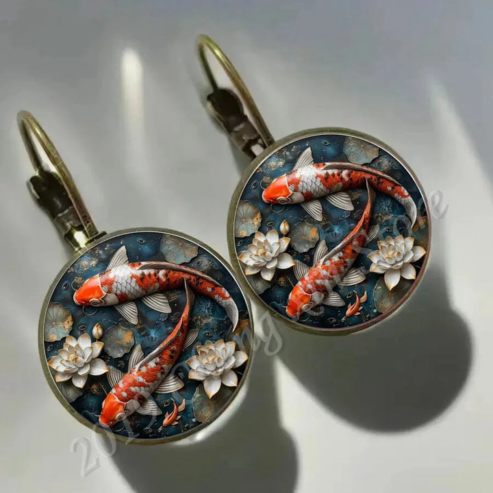 Boucles d’Oreilles Japonaise Classique Dôme
