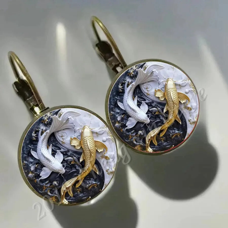 Boucles d’Oreilles Japonaise Classique Dôme 10