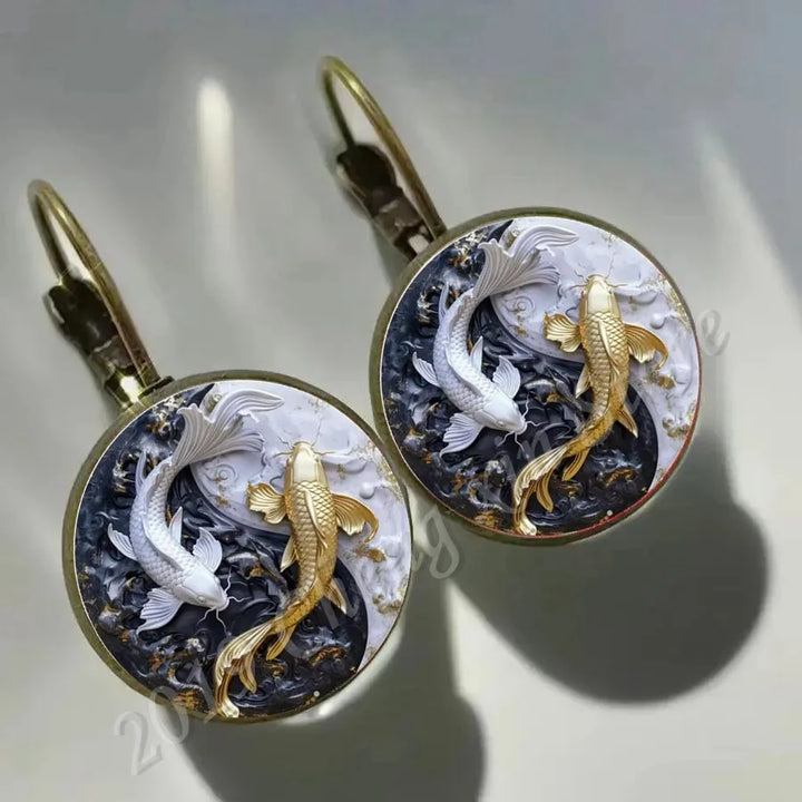 Boucles d’Oreilles Japonaise Classique Dôme 10