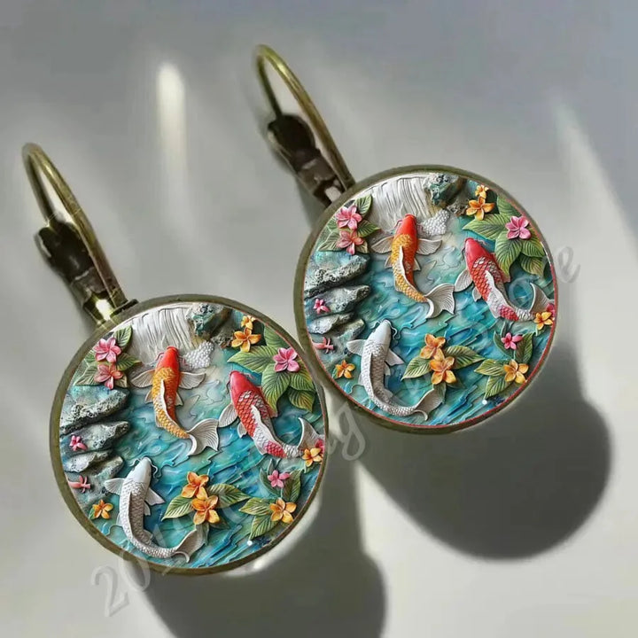Boucles d’Oreilles Japonaise Classique Dôme 12