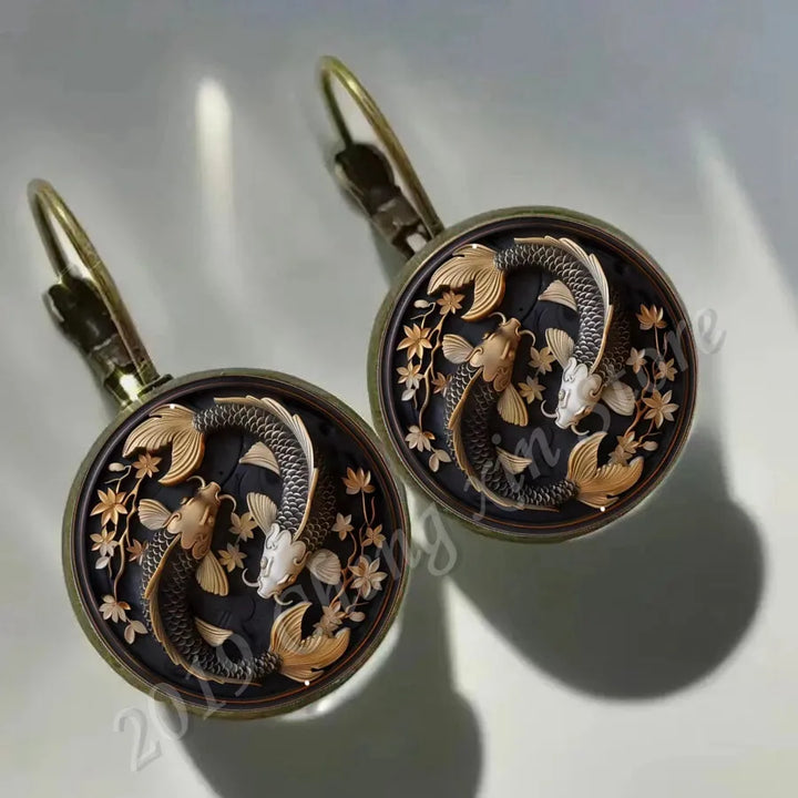 Boucles d’Oreilles Japonaise Classique Dôme 3