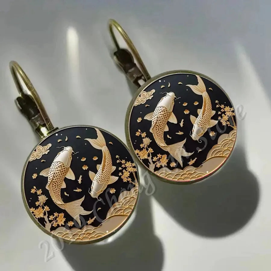 Boucles d’Oreilles Japonaise Classique Dôme 4