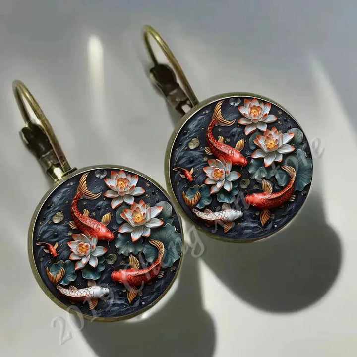Boucles d’Oreilles Japonaise Classique Dôme 5