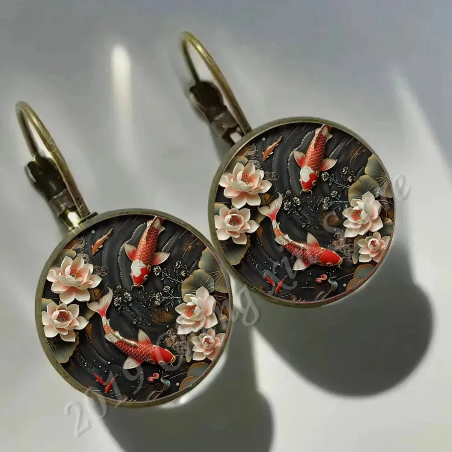 Boucles d’Oreilles Japonaise Classique Dôme 7